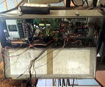 ホイスト制御盤の電気改造