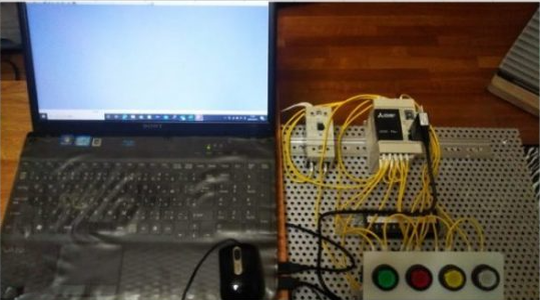 PLC入門キットを使い自宅で実習
